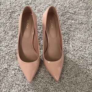 Nude Aldo Pumps
